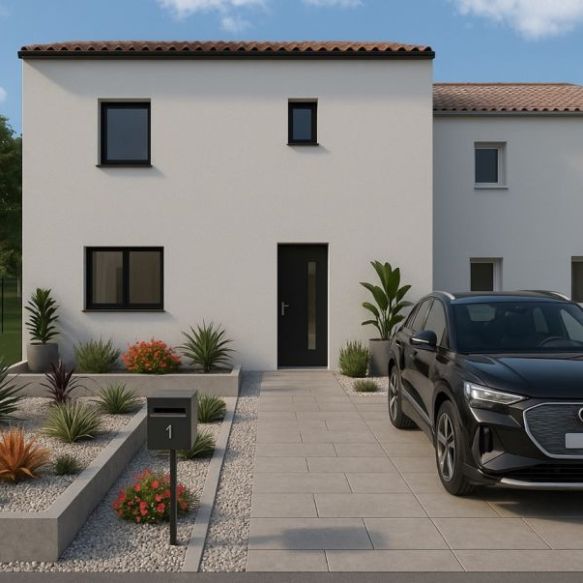 Maison type T4 + terrain 450 m2