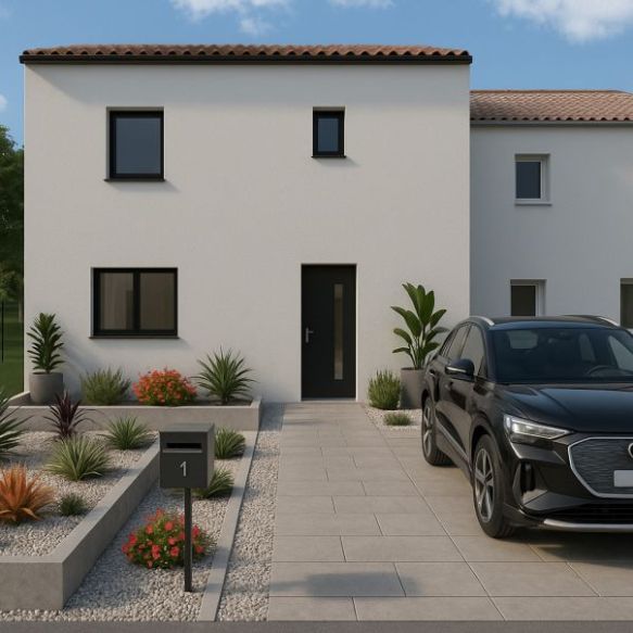 Maison  neuve 3 pièces au Cailar idéal primo accédant