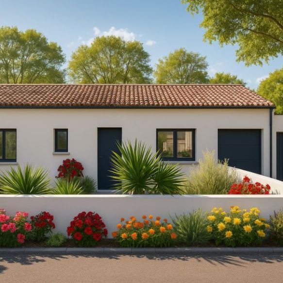 Villa neuve de plain pied + terrain à Lignan sur Orb (34490)