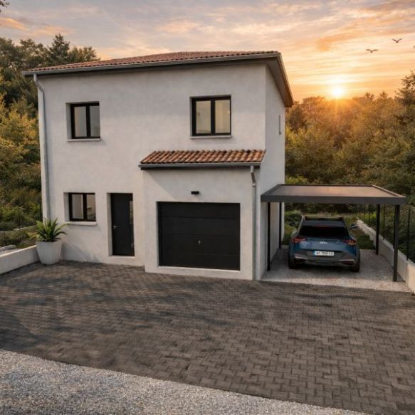 Maison neuve T4 à sussargues au calme