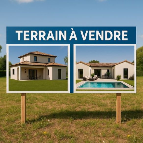 Dernier terrain constructible de 550 m² à Raphèle-lès-Arles, proche écoles et commodités
