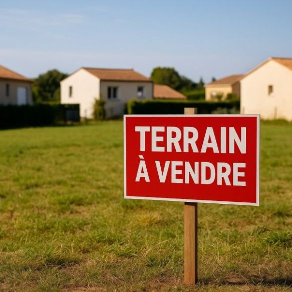 Terrain constructible de 800 m² au calme à Châteaurenard, en fond d’impasse avec nombreuses possibilités
