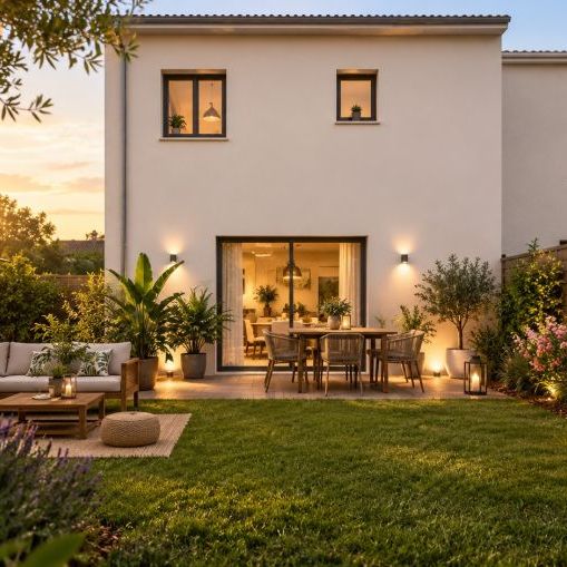 Maison contemporaine à étage de 105 m² avec suite parentale sur terrain de 370 m² à Lignan-sur-Orb, aux portes de Béziers