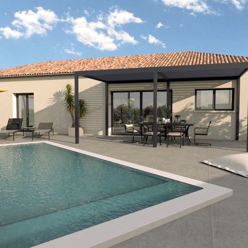 Terrain de plus de 600m² hors lotissement + Maison à Bessan (34550)