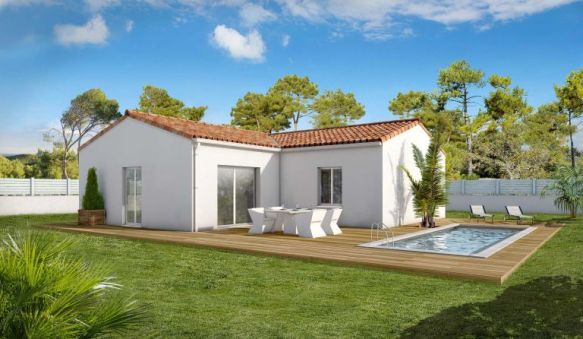 Maison neuve 90 m² avec terrain viabilisé de 550 m² à Puilacher 34230 projet personnalisable