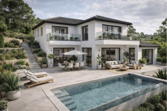 ✨ Élégante maison neuve à étage de 140 m² à Istres 🌿 grand terrain viabilisé de 785 m², cadre résidentiel recherché 🏡