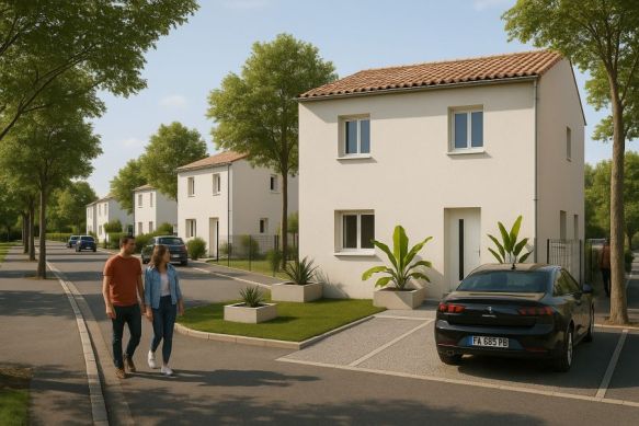 Maison T4 neuve à la Calmette