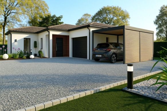 Maison plain-pied 140 m² avec 4 chambres et grand terrain de 1200 m² à Salon-de-Provence