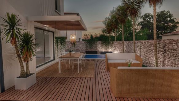 Maison Neuve T4 à Saint-Christol contemporaine