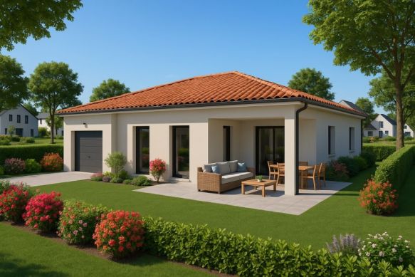 villa contemporaine à Aniane 34150