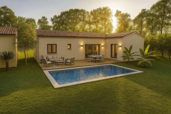 exclusivité villa neuve à Aniane 34150