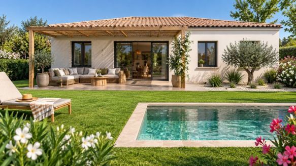 Maison neuve plain pied 4 pièces