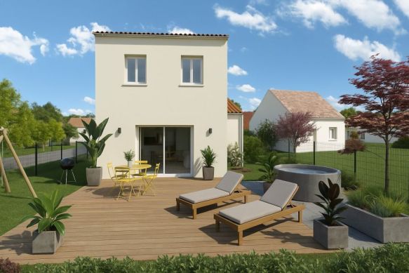 Construction maison étage 3 chambres à Saint-Pargoire