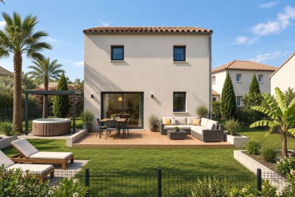Maison étage 3 chambres à Paulhan