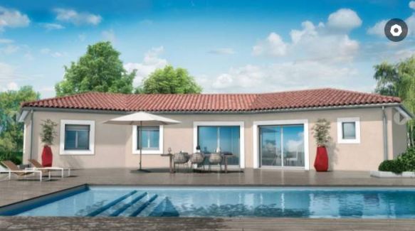 villa neuve à canet entre Montpellier et Beziers 34800
