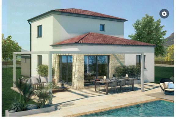 Maison contemporaine 4 pièces avec suite parentale et grand terrain à Rochefort-du-Gard (30650), idéale pour s’installer dans le Sud
