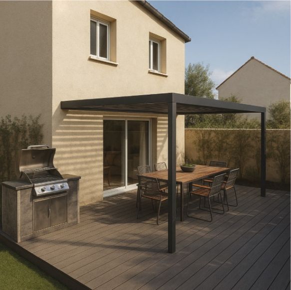 Maison 79 m² à construire à Saint-Victoret 2 chambres espace de vie ouvert terrain 170 m²