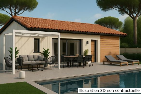 Premier achat idéal : maison neuve 3 chambres avec terrain viabilisé à Pomérols