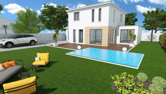 Villa d'exception sur magnifique terrain de 550m2