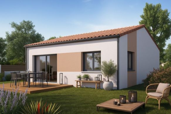 Maison plain-pied à bâtir à Saint-Brès (34670) – 2 pièces sur terrain viabilisé, idéale retraités ou investissement locatif