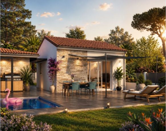 🏡 Maison neuve 31 m² avec terrain viabilisé à Gignac (34150) – Idéal premier achat, investissement ou résidence secondaire