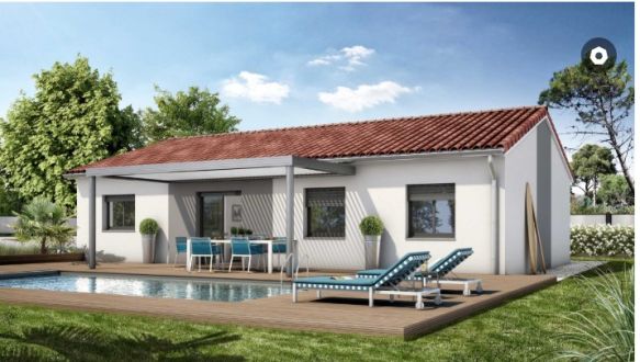 Maison neuve 3 chambres à Alès, proche centre-ville et N106, sur terrain hors lotissement