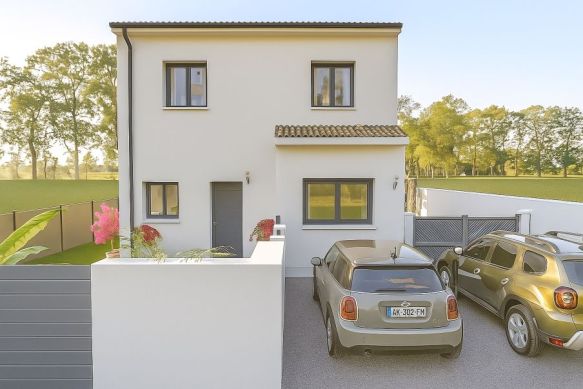 Villa 2 chambres + terrain de 240m² à Bessan (34550)