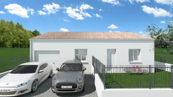 BASSAN MAISON DE PLAIN PIED 86 m² 3 CHB + GARAGE