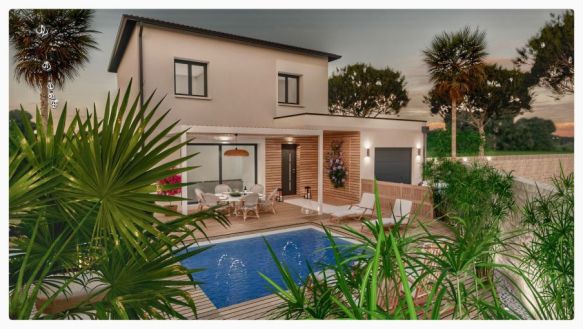 T4 sur terrain de 450m2 sur la commune de Mus (30121)