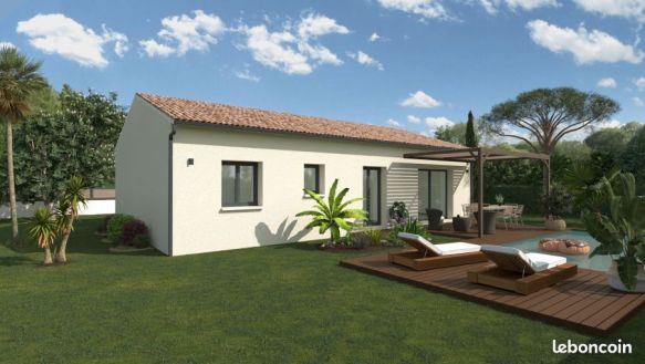 Plain pied 3 chambres à Saint Bres