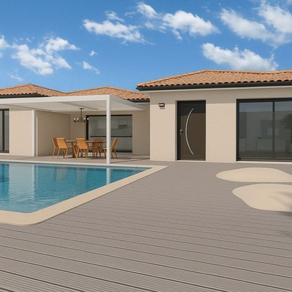 "Maison neuve 4 chambres avec suite parentale et garage sur 936 m² à Rognac, proche commodités"