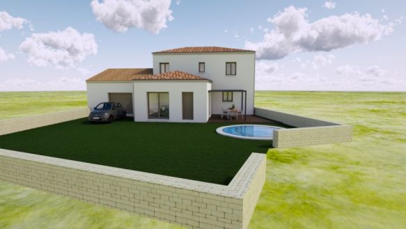 Villa neuve de 100m² sur CABRIERES d'AVIGNON