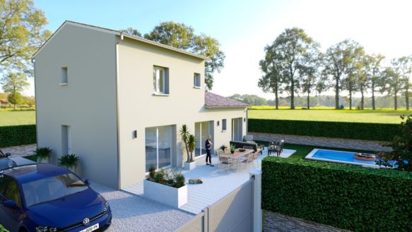 Maison neuve 84 m² à Miramas sur terrain de 636 m² – proche écoles, commodités et transports