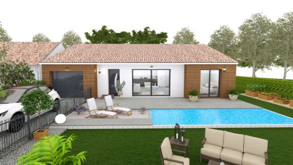 Villa neuve contemporaine