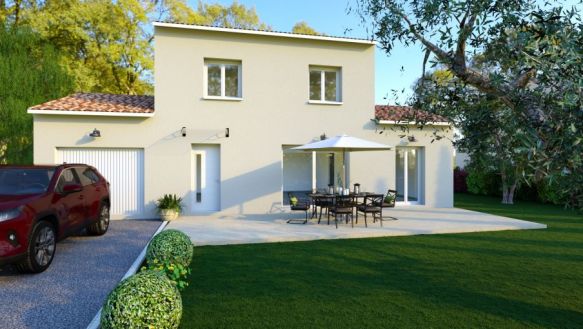 villa moderne 3 chambres avec suite parentale et garage sur grand terrain 84500