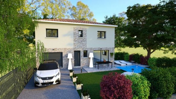 Villa R+1 120 m2 Raphele les Arles