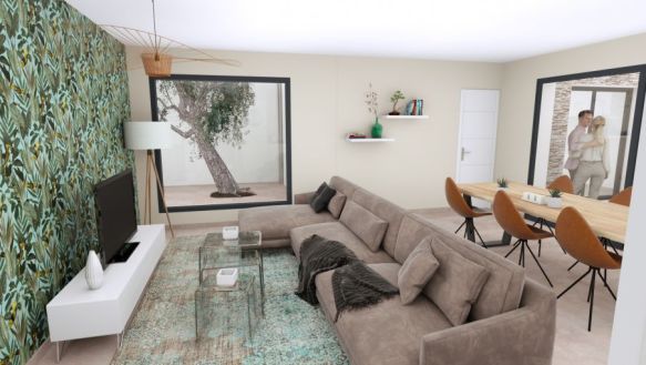 Maison neuve 96 m² à Cavaillon Grand terrain 900 m² proche commodités et écoles
