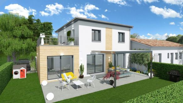 venez rapidement découvrir cette villa de 110m2 dans un espace verdoyant avec une très jolie vue