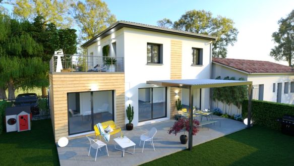 Maison neuve de 120 m² à construire à Ventabren sur terrain de 1000 m² – proche écoles, transports et commodités