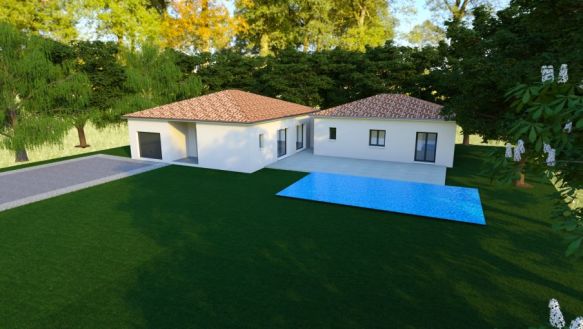 Villa 160m2 Villeneuve les Avignons