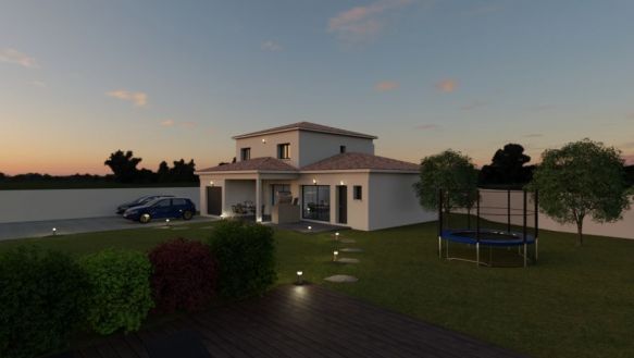 villa moderne sur Orange