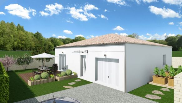 Villa de plain pied de 87 m2