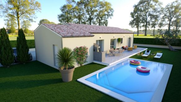 Maisons Plain Pied Pujaut