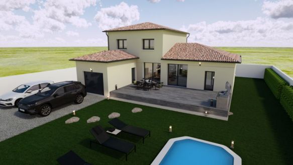 Villa à étage 120m2