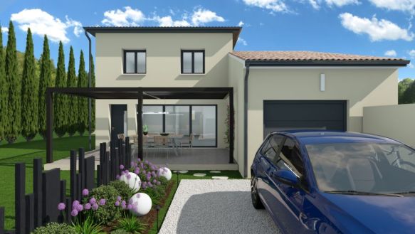 Maison neuve à La Couronne  110 m²  étage  garage  proche plage et centre-ville  terrain 506 m²