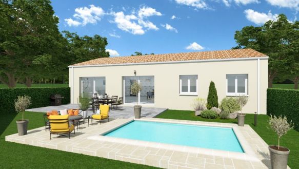 Villa neuve 110 M² sur un terrain à bâtir de 375 M² à Salon de Provence 13300