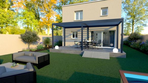 Villa à étage T4 sur un terrain de 290 M² à Plan d'Orgon