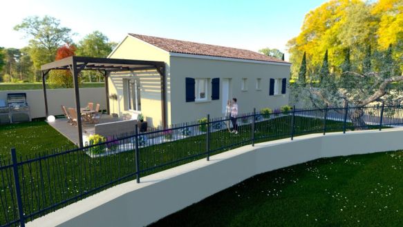 Maison 4 chambres à Berre-l'Etang avec jardin et garage normes RE2020 et PTZ