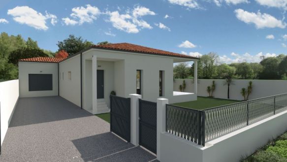 Maison plain-pied neuve de 120 m² avec garage à Les Pennes-Mirabeau, proche écoles et commodités