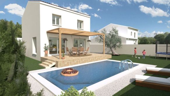 Projet de Construction à Peynier de 120 m²  4 Chambres  Garage et Terrain de 735 m²